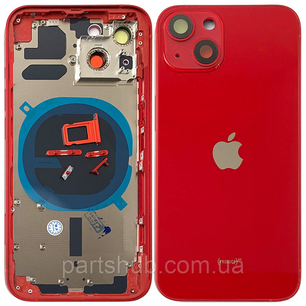 Корпус Apple iPhone 13 (червоний AAAA), фото 1