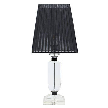 Настільна лампа зі скляною основою Abhika