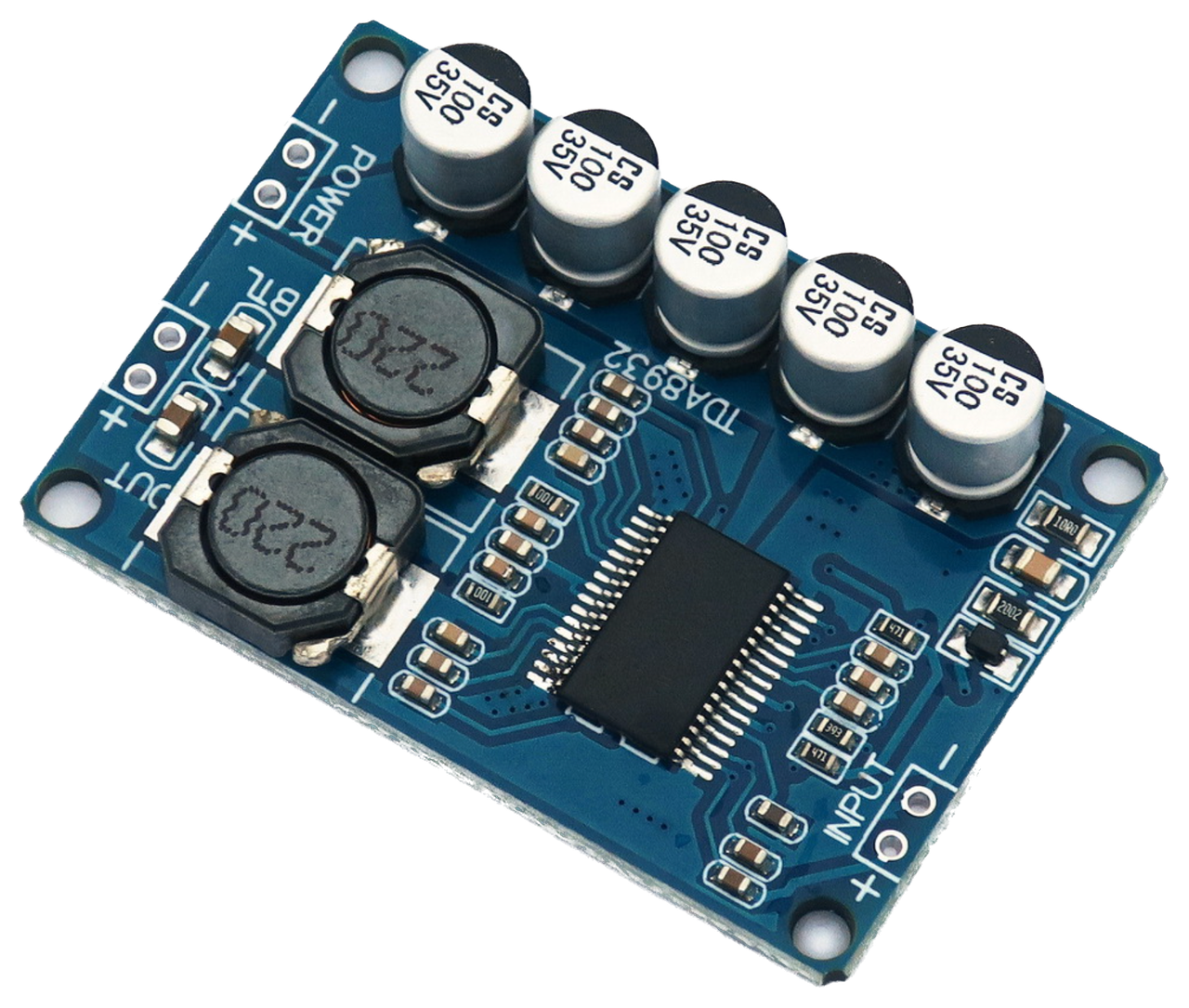 Аудіо підсилювач TDA8932 30Вт 10-30В моно, плата