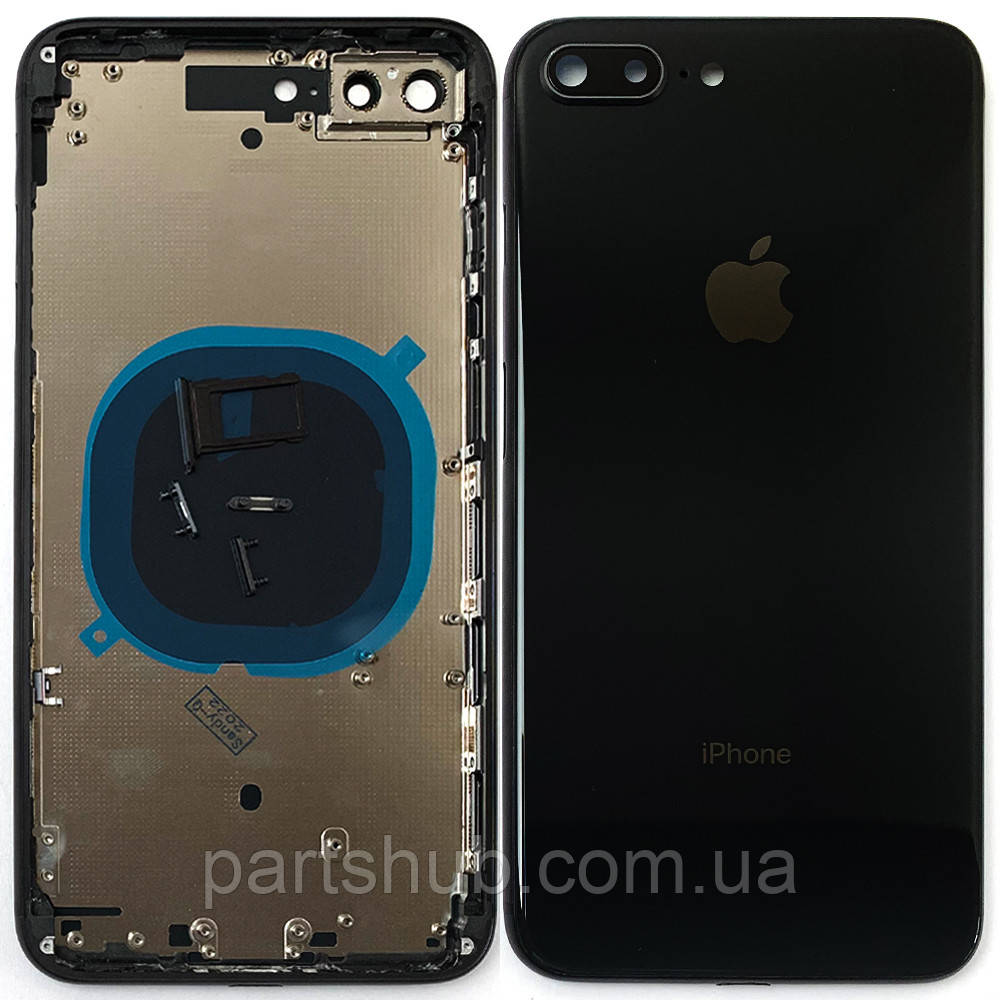 Корпус Apple iPhone 8 Plus чорний оригінал Китай, фото 1