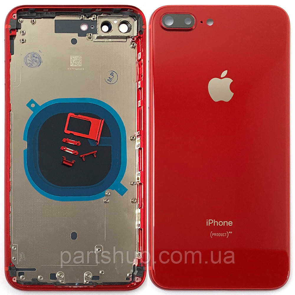 Корпус Apple iPhone 8 Plus (червоний оригінал Китай), фото 1