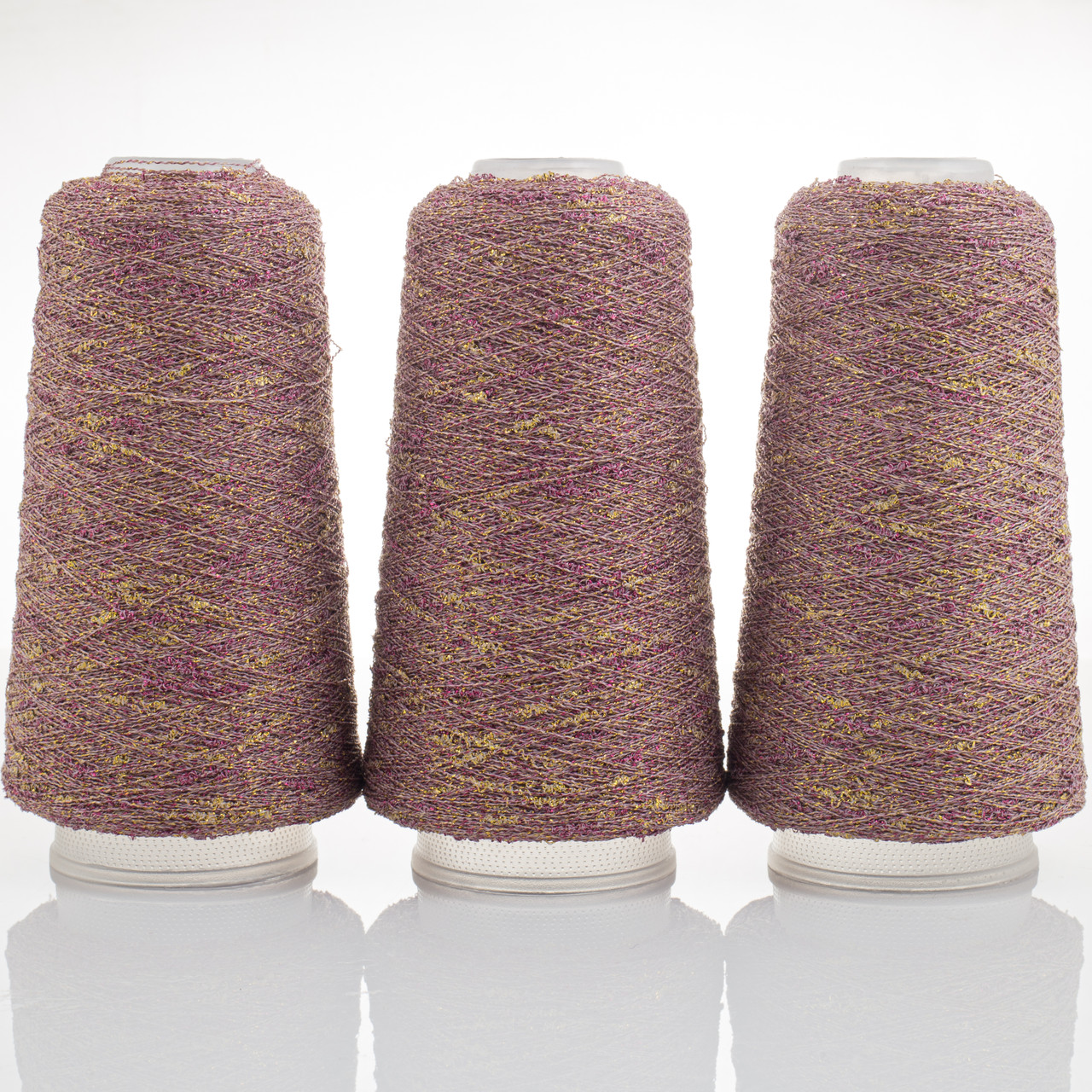 KNOT YARN (Шишибрики Кнот ярн) № 36 фрез з золотом (Пряжа фактурний люрекс, нитки для в'язання)