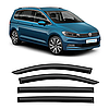 Дефлектори вікон вітровики для Volkswagen Touran 2015- VIP Тюнінг, фото 2