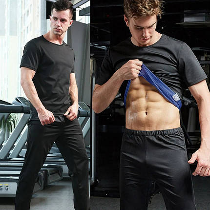 Чоловіча майка для схуднення Sweat Shaper <unk> Майка стягувальна для жінок М/Л/ХЛ/2ХЛ., фото 2
