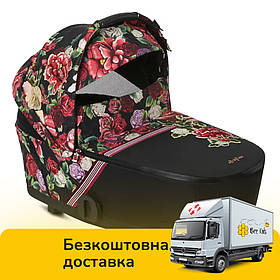 Люлька на візок Mios Lux R Spring Blossom Dark