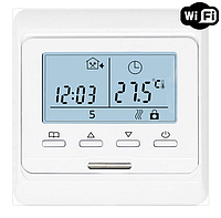 WiFi Терморегулятор программируемый с датчиком температуры пола Ecoset E51 WiFi