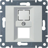 Панель подвійна для RJ12/RJ45 Lumina, біла