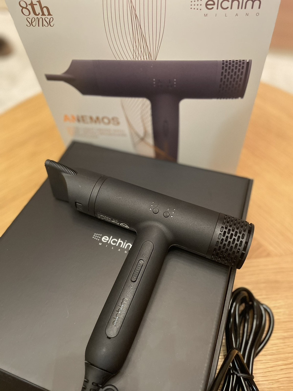 Фен для волос Elchim Anemos 8th Sense (black), фото 1