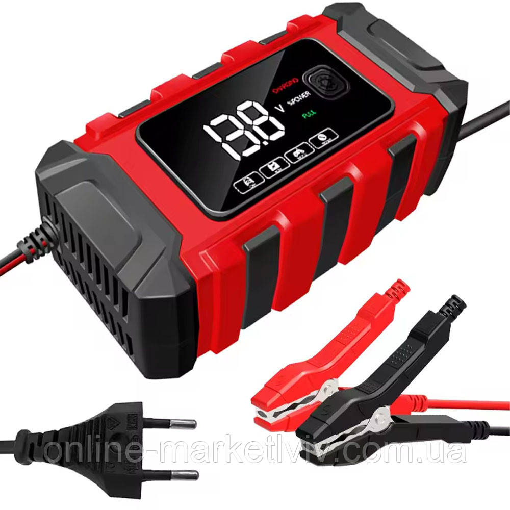 Імпульсний зарядний пристрій для акумуляторів, 12V, 6А, BATTERY CHARGER TK360 / Зарядка для акумулятора, фото 1