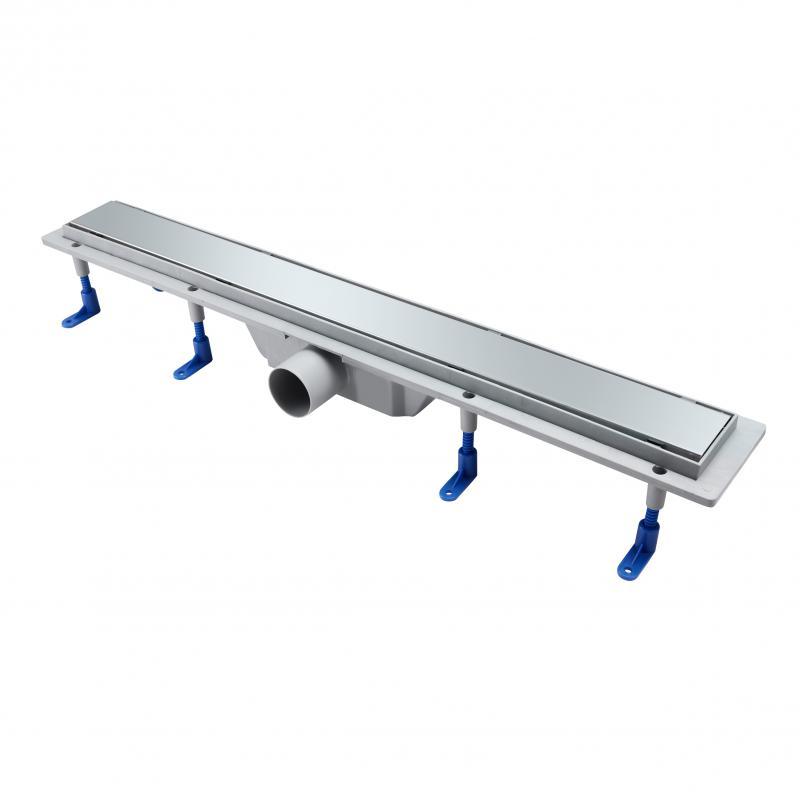 Трап Qtap Dry Tile304-700 лінійний з сухим закривом під плитку 700 мм, фото 1