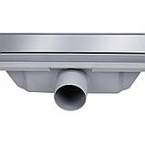 Трап Qtap Dry Tile304-700 лінійний з сухим закривом під плитку 700 мм, фото 4