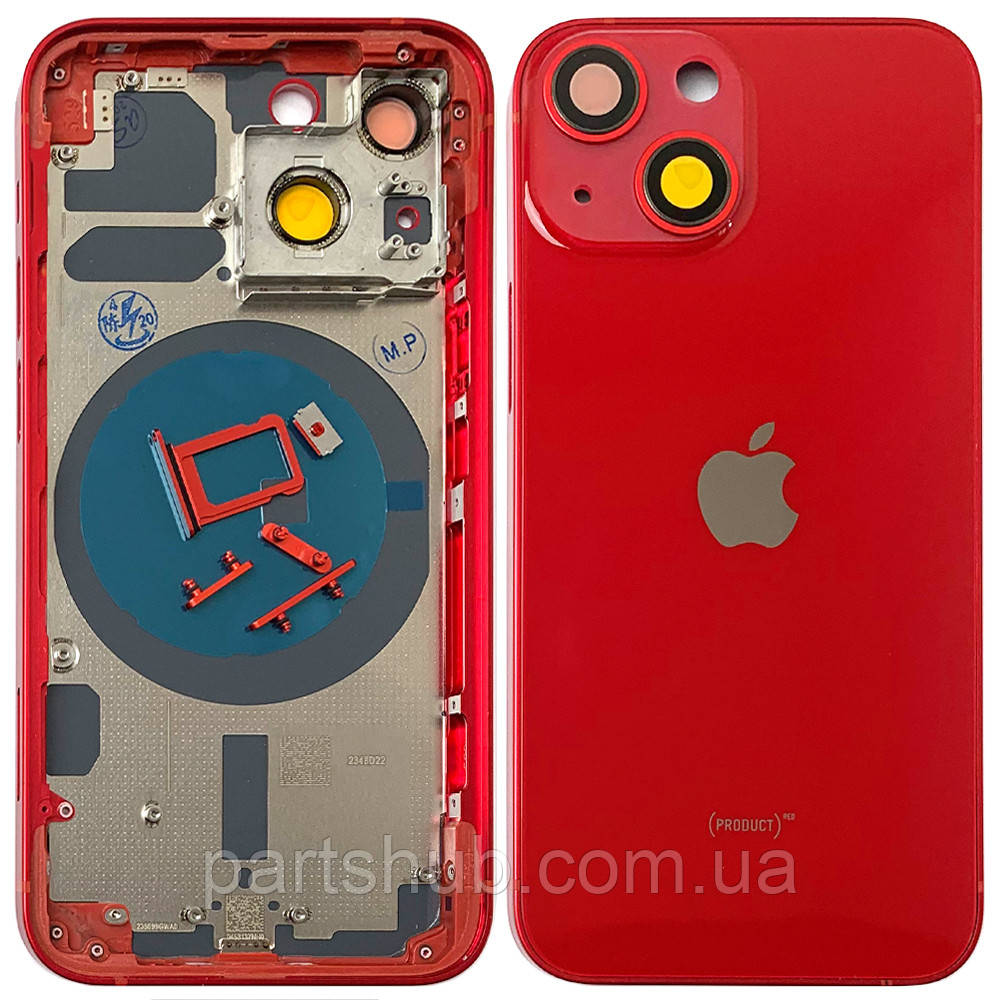 Корпус Apple iPhone 13 Mini (червоний оригінал Китай EU), фото 1