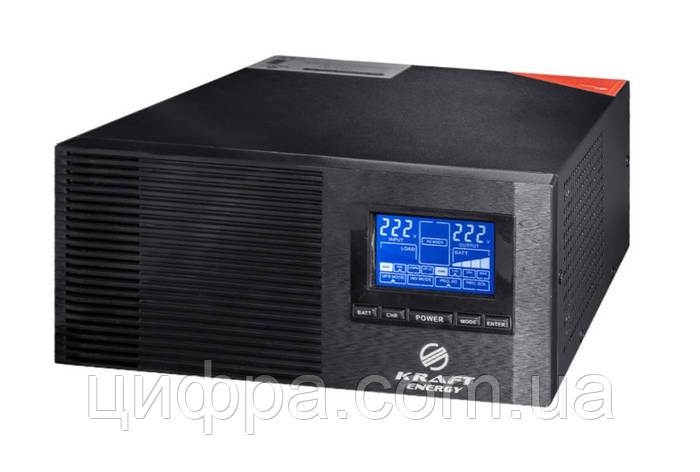 Інвертор Kraft KRF-AVR1200VA/1kW-12V, фото 1