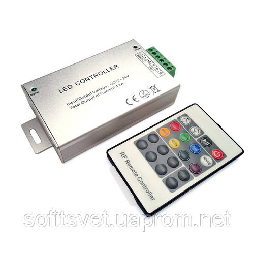 Контроллер RGB для светодиодной ленты 12А RF 20 кнопок №11 (ID ...