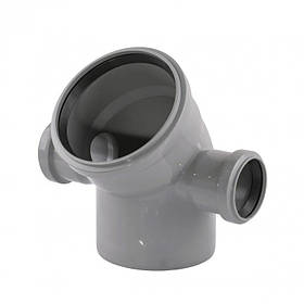 Відвід (коліно) 2P (LR) 110/110/45+2*50/90 (ліве+праве) TA Sewage