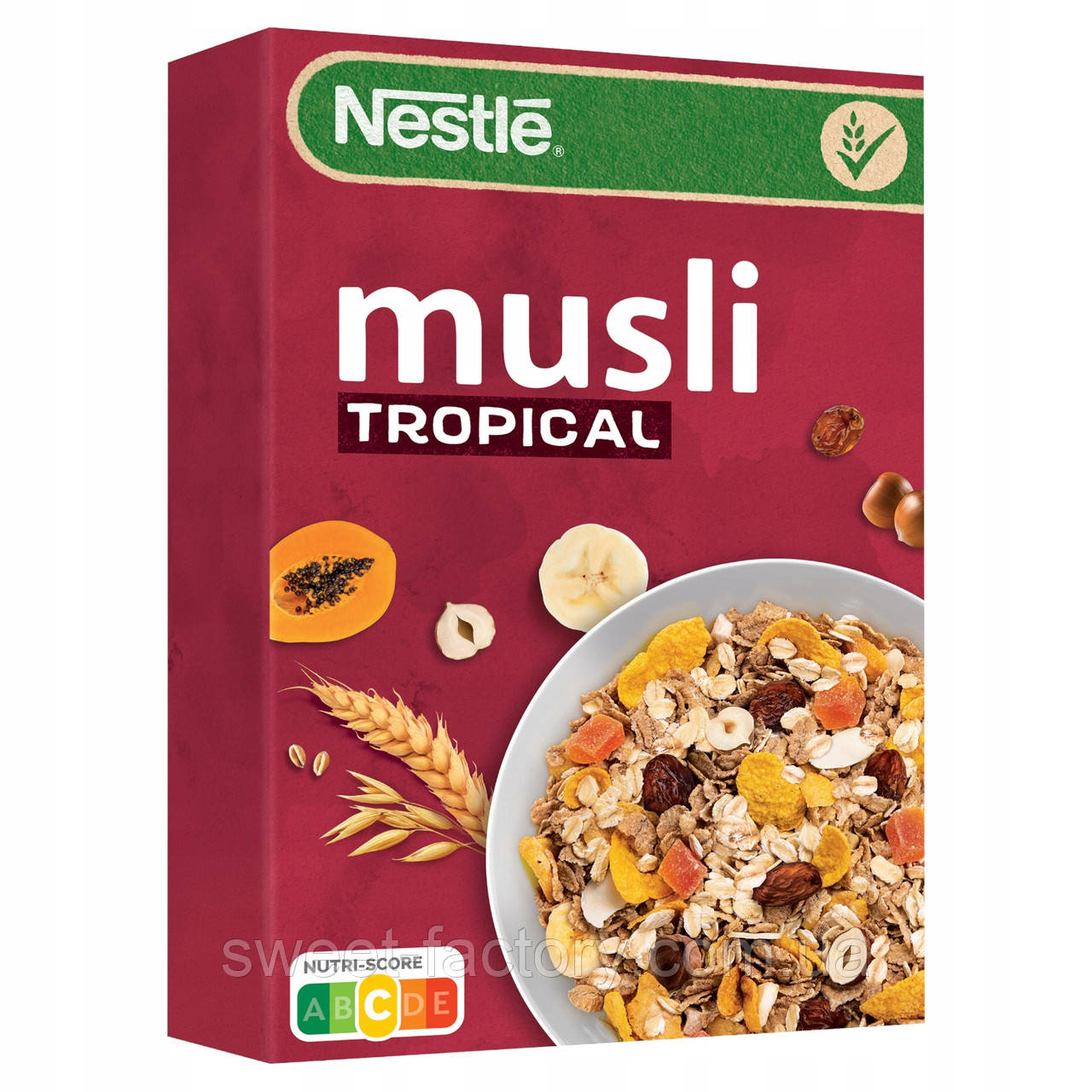 Сухі сніданки Nestle Musli Tropical 350g, фото 1
