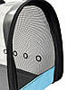 Сумка для перенесення котів та собак 50x25x27 см CosmoPet CP-10L Blue, фото 9