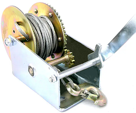 Барабанна лебідка Falon Tech ! 1200 кг - 10 м - Діаметр троса : 5.5 мм