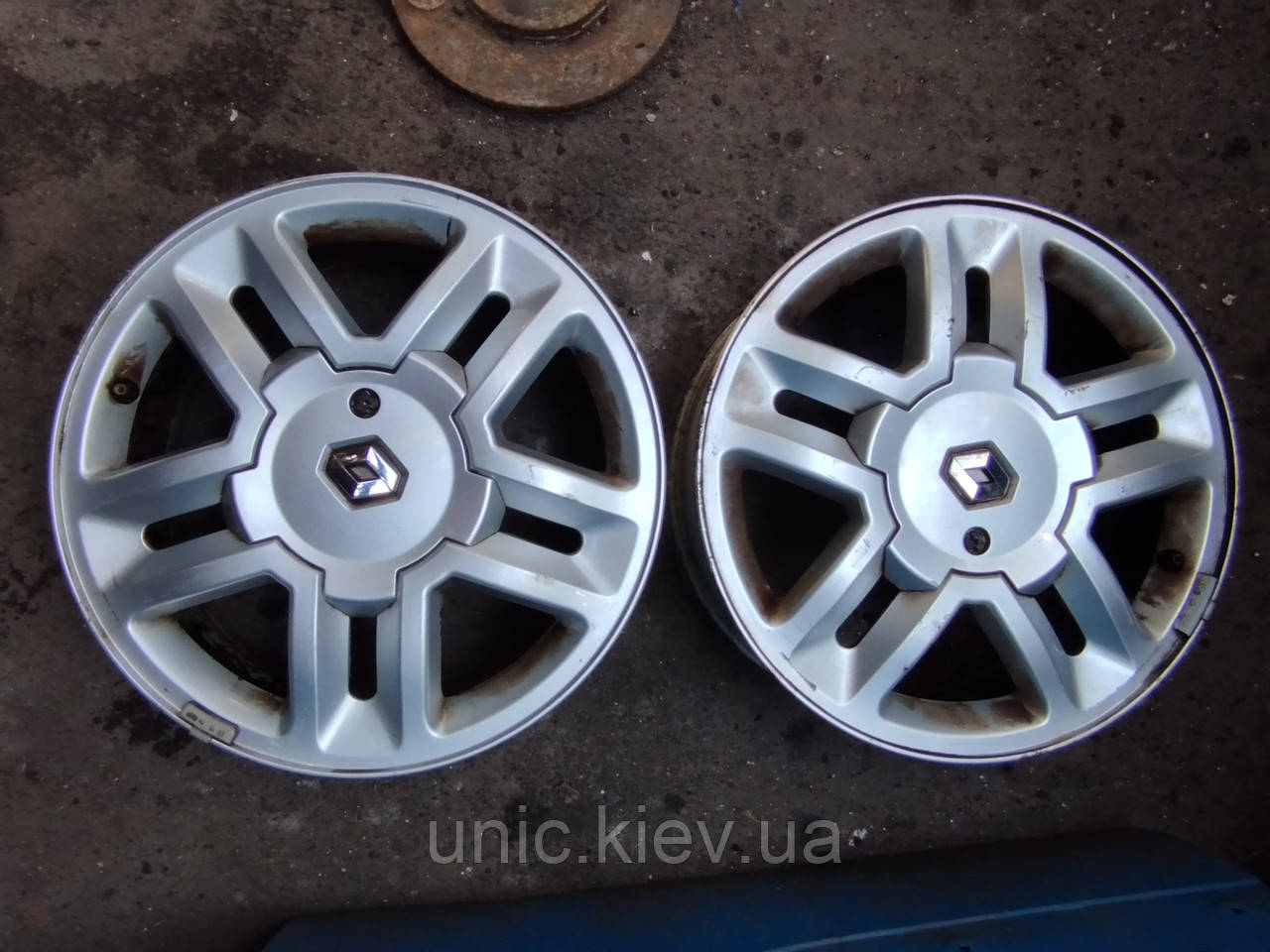 Диски легкосплавні литі R16 ЕТ49 Renault Megane 2 / Scenic 2 б/в