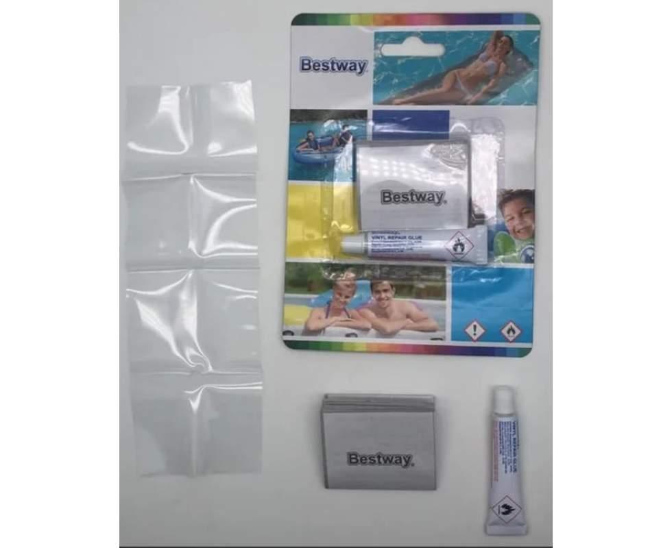 ремкомплект Bestway 62022 Клей и Заплатка Intex 59632 ЯКІСТЬ