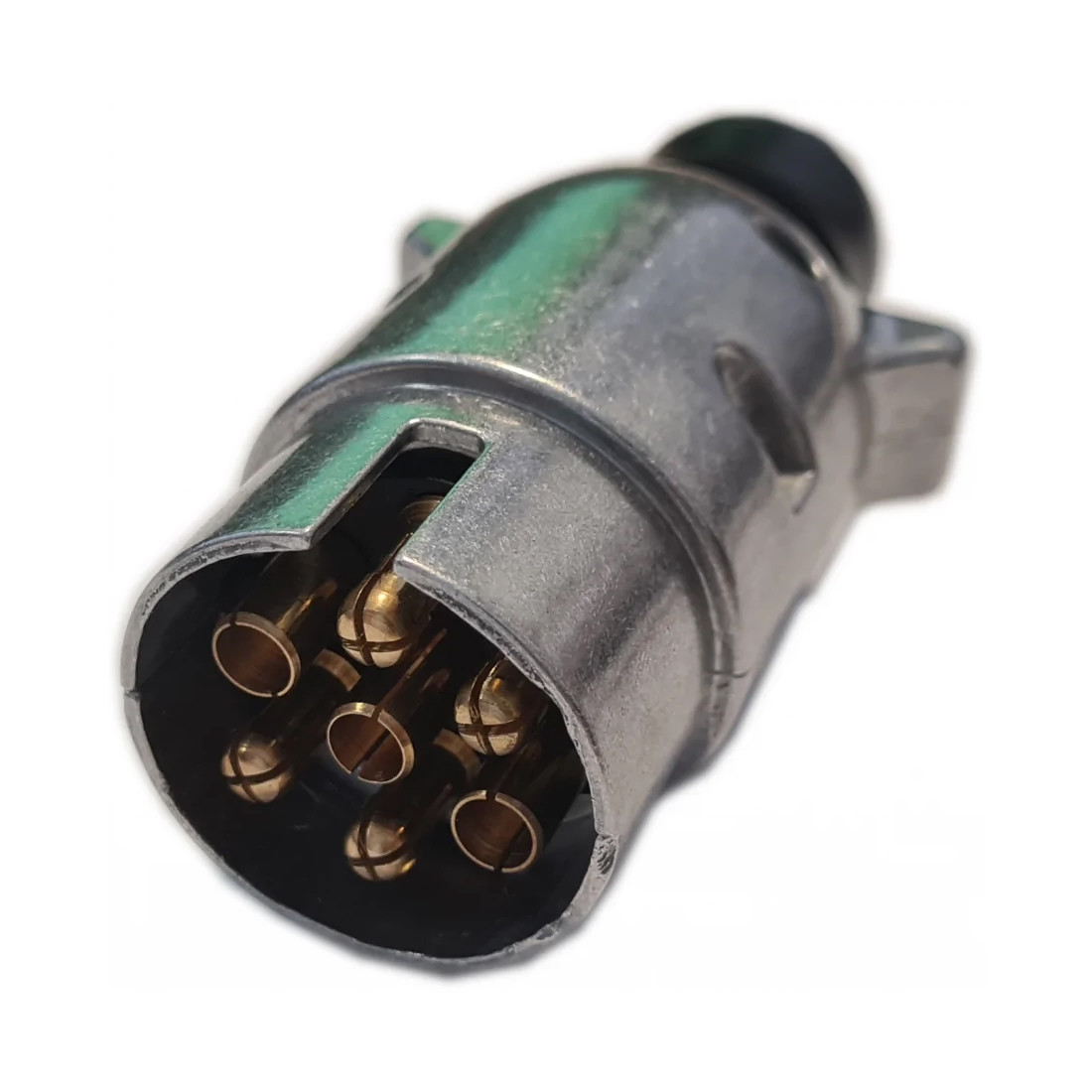 Вилка на причіп 7 контактна KAMAR 7 PIN 12V металева E1264-A