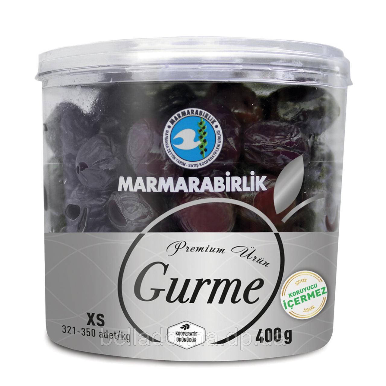 Маслини вялені (оливки) 400 г Marmarabirlik Kuru Sele XS