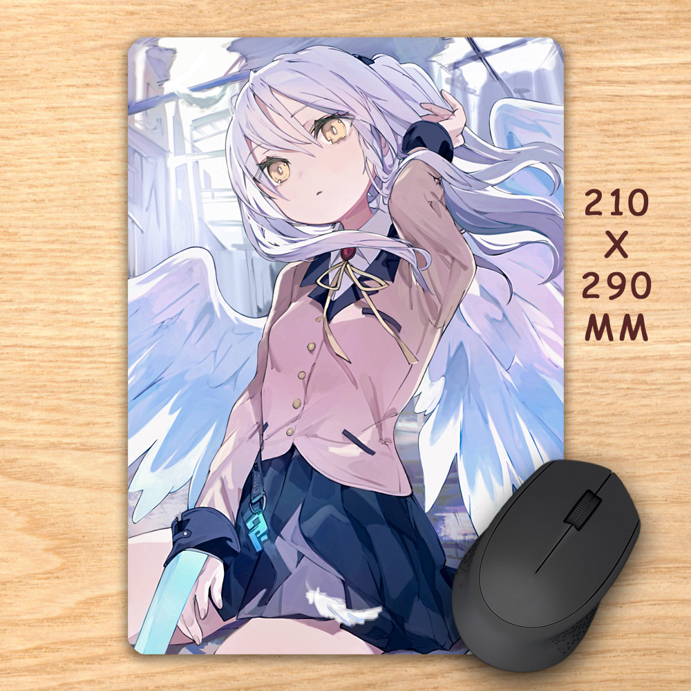 Килимок для миші 210x290 мм Angel Beats! / Янгольські ритми, фото 1