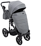 Коляска 2 в 1 Adamex Locco Tip TK-60 темно-сіра, фото 2