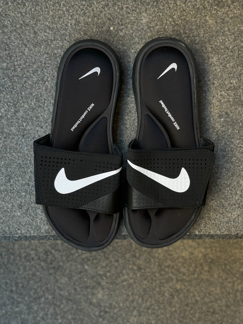 Тапочки Nike Ultra Comfort 2 Slides Sandals "Black" / 882687-003, фото 1