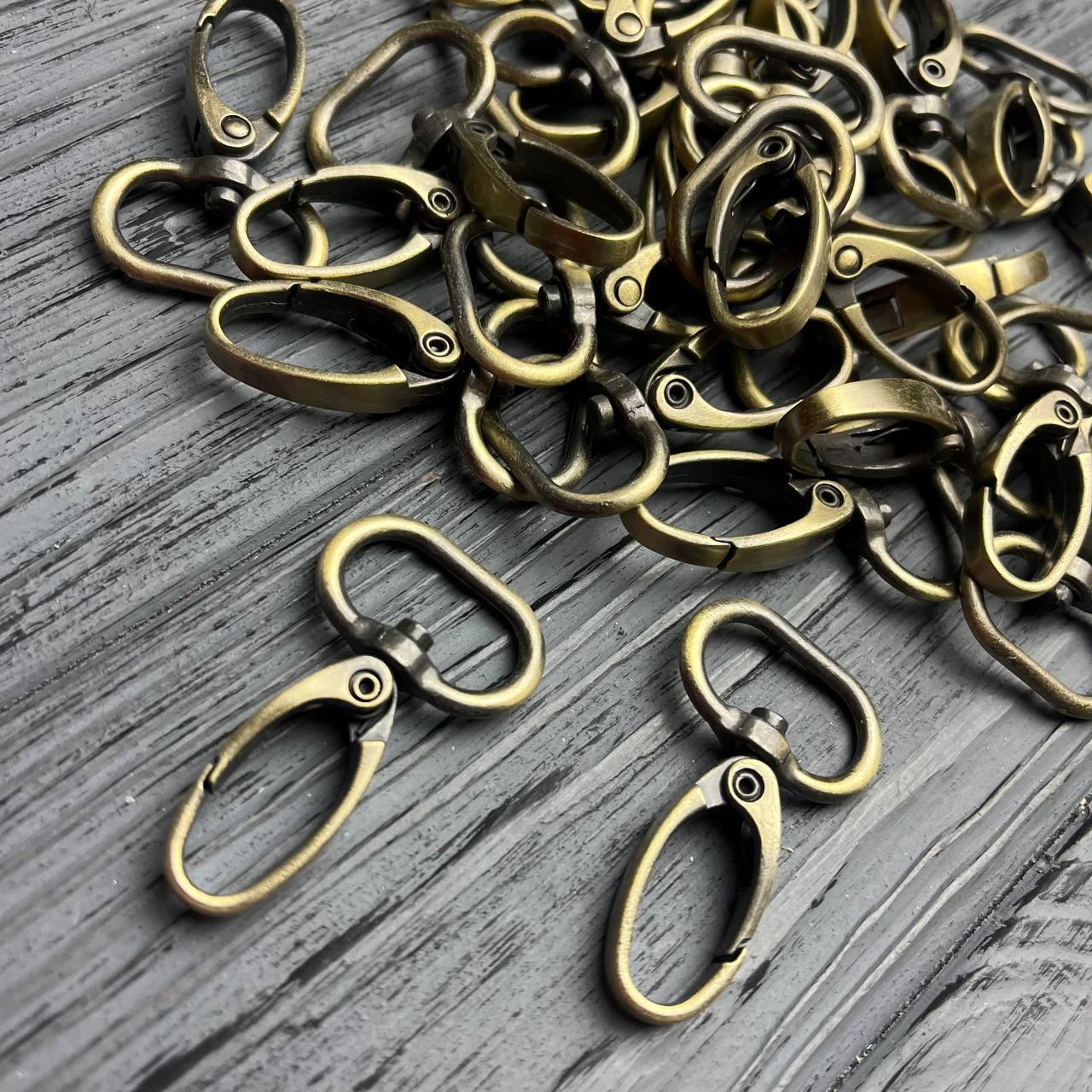 Карабін для сумки скорпіон 20 мм (Антік)