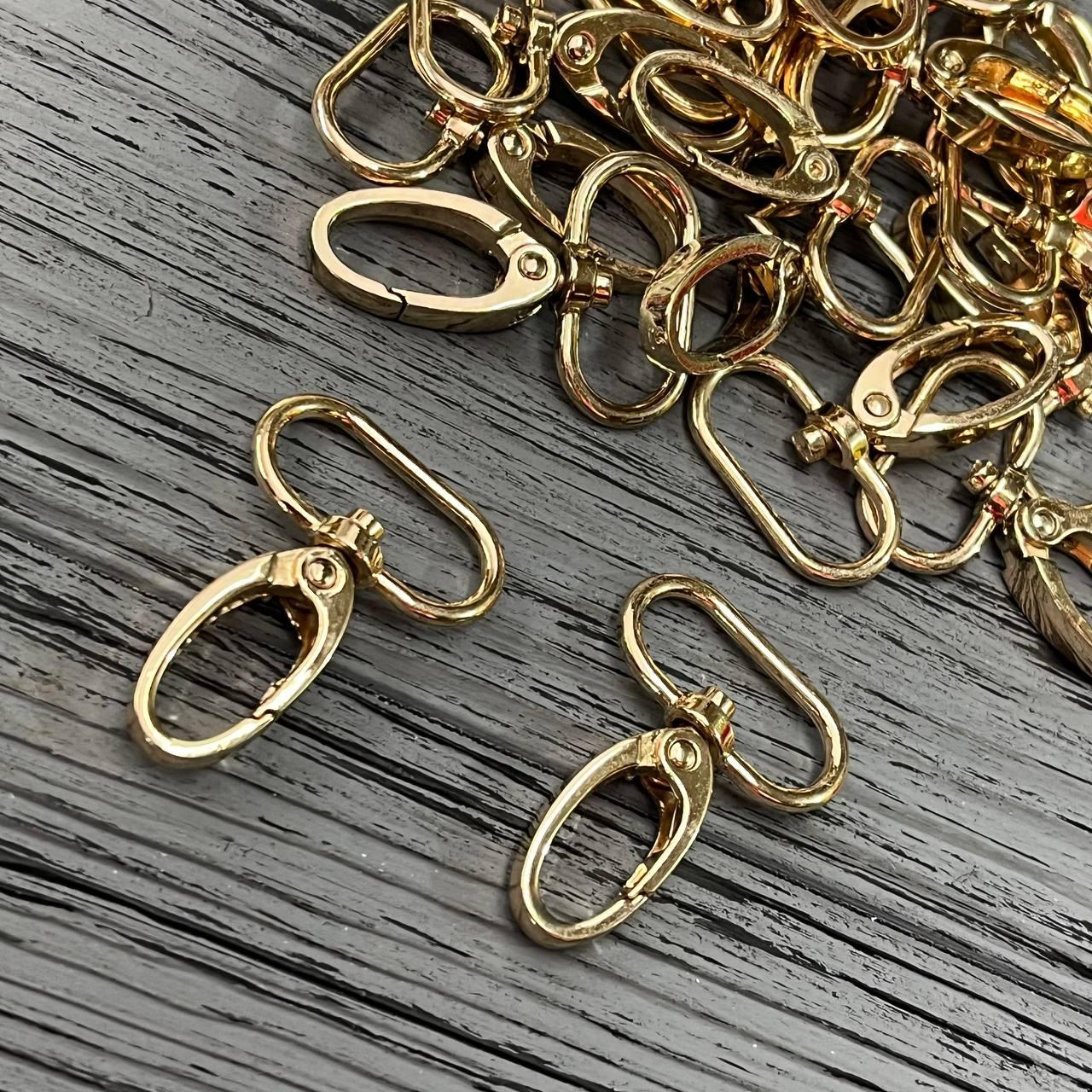 Карабін для сумки скорпіон 40 мм (Золото)