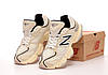 Чоловічі кросівки New Balance 9060 Cream Black Beige U9060DUA, фото 10