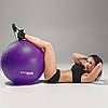 М'яч для фітнесу (фітбол) Cornix 75 см Anti-Burst XR-0027 Violet Poland, фото 7