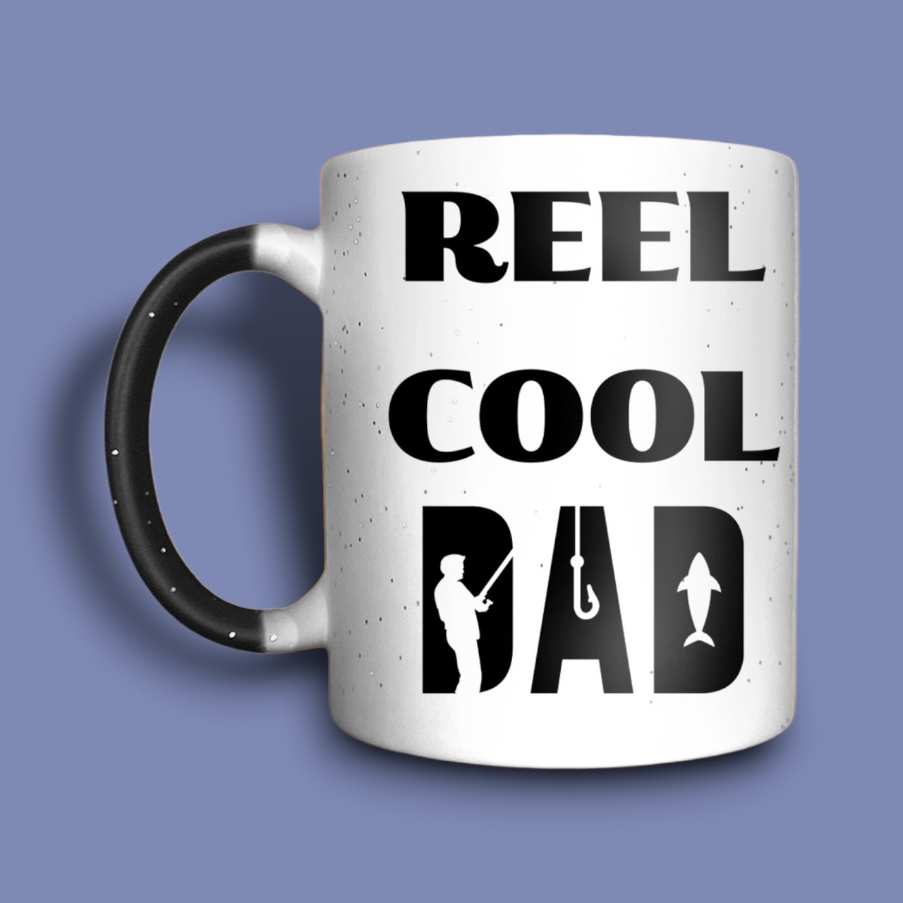 Reel cool dad чашка хамелеон для батька, фото 1