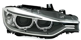 Фара права BMW 3 F30/31 12-15 (D1S/LED) TYC ел., с кор., без ламп, з кришкою