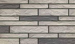 Фасадні термопанелі, гнучкий піщаник, на сітці.