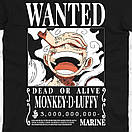 Футболка чорна Morze One piece V39, фото 2