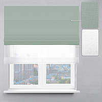 Римські штори Рогожка Преміум та Тюль