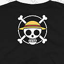 Футболка чорна Morze One piece  V40, фото 5