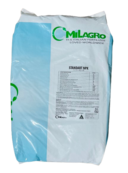 Добриво Milagro Standart NPK 15-5-30+2Mg + МЕ    10 кг, фото 1