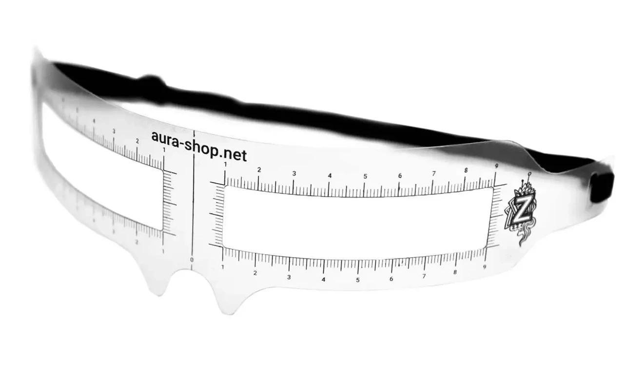 Лінійка бровиста з гумкою Zola