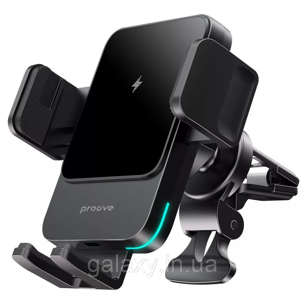 Тримач Proove з Бездротовою зарядкой на дефлектор Sonic 15W, фото 1