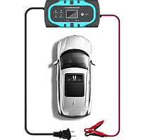 Розумне заряджання для автомобільного акумулятора 12 V 10 ампер Зарядний пристрій для відновлення акумулятора