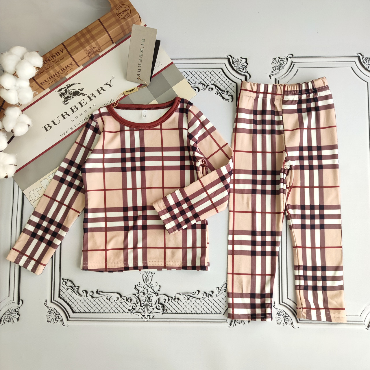 Дитяча термобілизна, піжама фліс Берберрі, фото 1