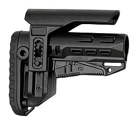 Приклад DLG TBS Compact PCP Mil-Spec з регульованою щокою, чорний