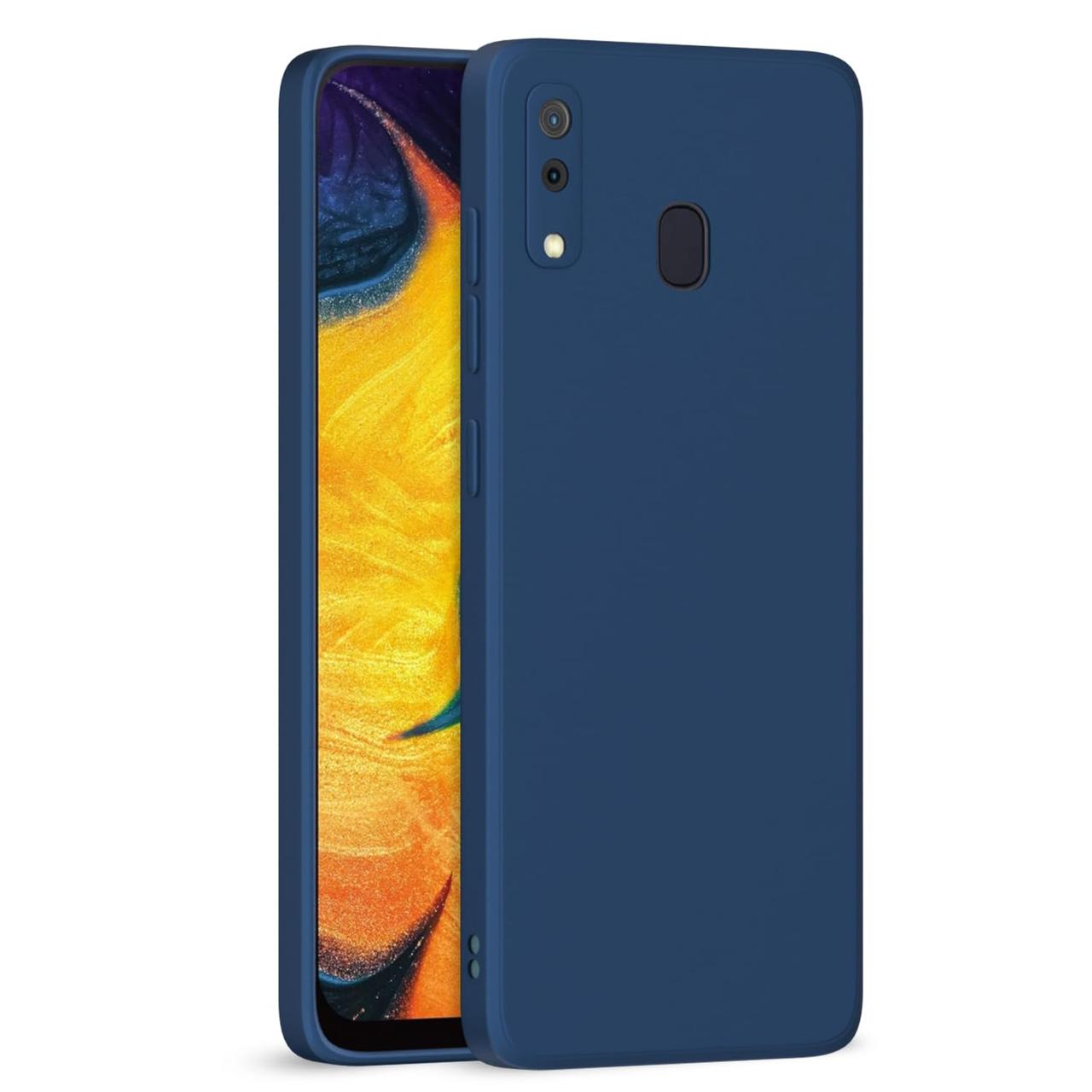 Чохол силіконовий SLIM для Samsung A20 / A30 / M10s Blue Cobalt зк кб