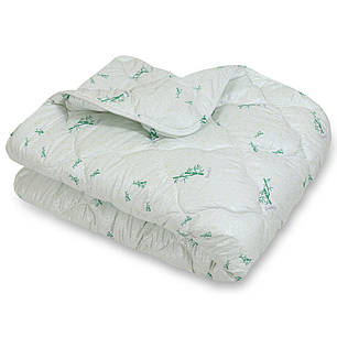 Зимова тепла Євро ковдра 195х215 см стьобана мікрофібра / бамбук гіпоалергенна, фото 1