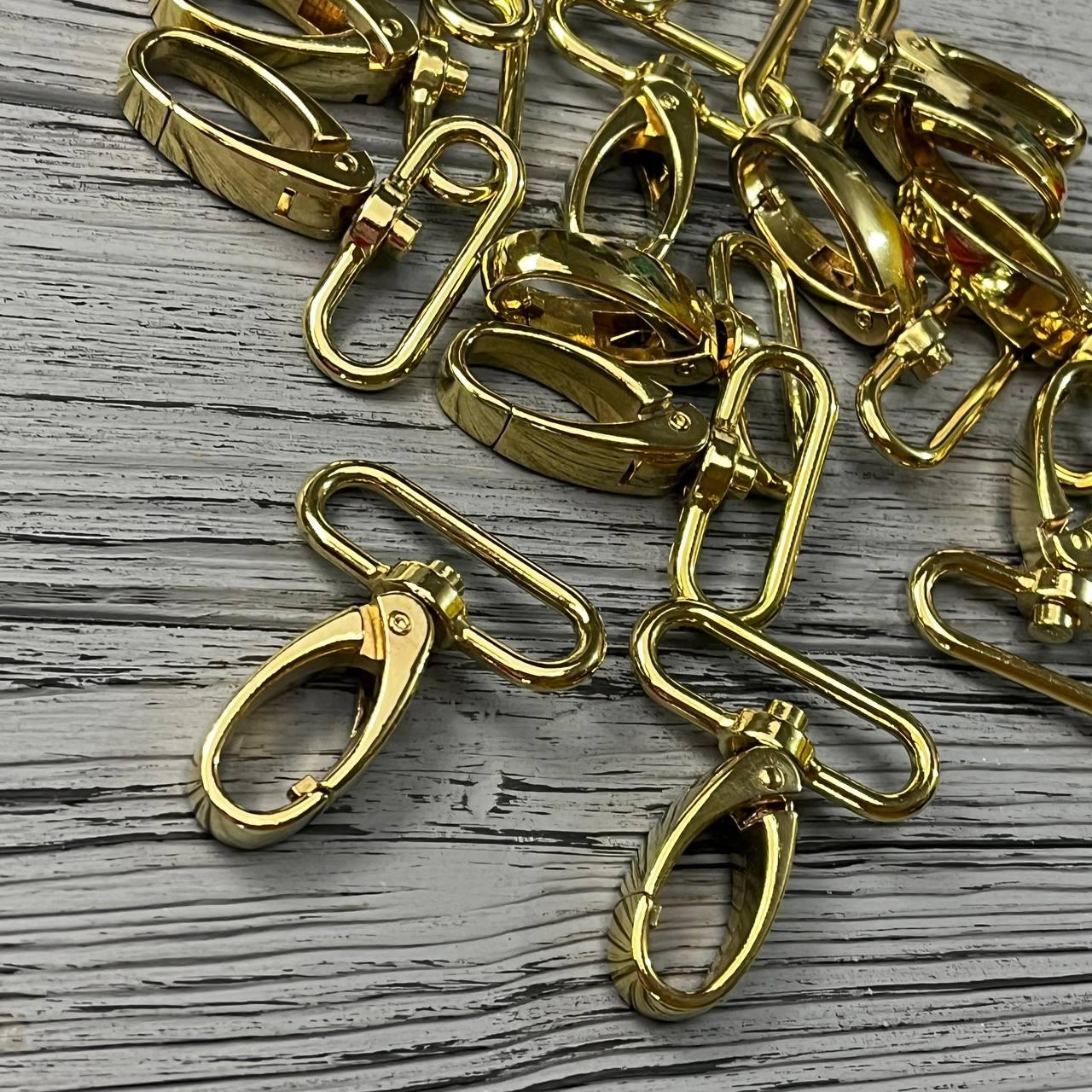 Карабін для сумки скорпіон 40 мм (Золото)(4004)