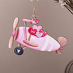 Підвіска дерев'яна "ЛІТАЧОК LOVE" 12х16 см