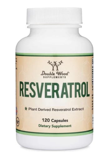 Ресвератрол Double Wood Resveratrol для серцево-судинної системи, 120 шт., фото 1
